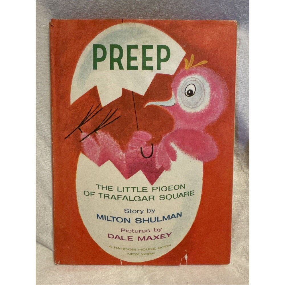 Vintage 1964 Preep the Little Pigeon of Trafalgar Square Milton Shulman Dale Max